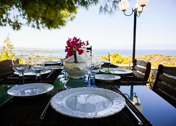 Villa Ariadne - Majestic View And Relaxation Porto Heli