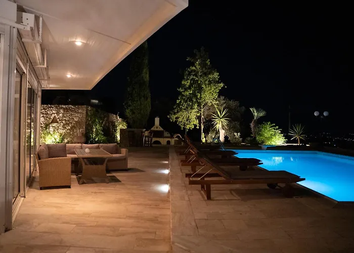 Βίλα Ariadne - Panoramic Views And Pool Πόρτο Χέλι